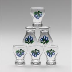 Výrobce po 1 ks Készlet 6x likőrös üveg átlátszó - szilva 8590828624875 (KK01083D)