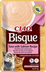 Inaba Ciao Bisque Tuna with Salmon 40g