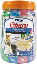 Inaba Cat Churu püré mix macskáknak (tonhal mix) (2 doboz ~ 50 x 14 g) 100darab