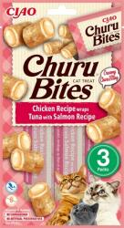 Inaba Cat Churu Bites macskáknak (tonhal-lazac) (7 csomag | 7 x [3 x 10 g])