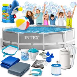 Intex Kerti medence szerkezettel 305 x 76 cm 15 az 1-ben INTEX 26702 + INGYENES buborékgép (26702-M)