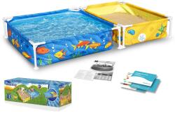 Bestway Gyermekeknak készült keretes medence homokozóval 213 x 112 x 30, 5 cm Bestway 561CF (561CF)