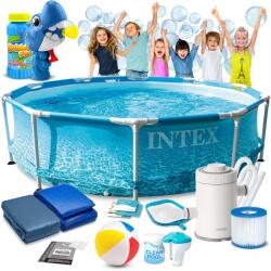 Intex Keret medence 305x76 cm 16 az 1-ben INTEX 28208 + ingyenes buborékkészítő (28208-M)