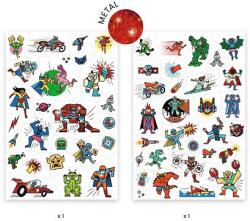 DJECO Supereroi de tatuaje DJECO împotriva invadatorilor (DJ09614)