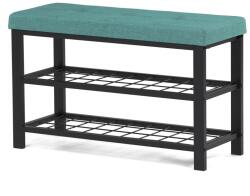 Autronic Botník se 2 policemi, zelená, verde Pantofar