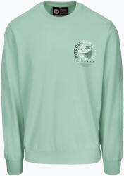 PITBULL Férfi Pitbull Planet Surf Crewneck pulóver XL zöld
