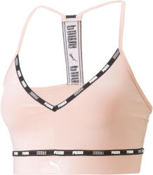 PUMA Low Impact Puma Strong Strappy Training melltartó XL fekete|rózsaszín