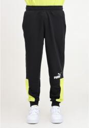 PUMA ESS+ Block melegítőnadrág TR M fekete