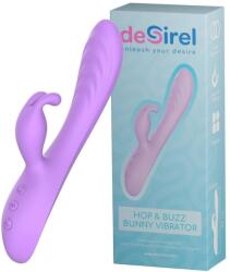 Desirel Hop & Buzz Bunny - nyuszis, csiklókaros vibrátor (lila) - vagyaim