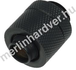 Alphacool 13/10 mm compression fitting G1/4 - Deep Black /17078/