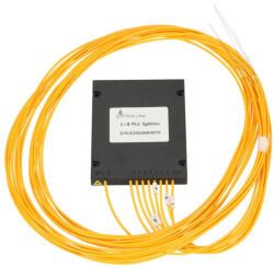 Extralink 1: 8 PLC SC/APC, Elosztó, 2, 0mm, 1, 5m, G657A, ABS modul, csatlakozók nélkül