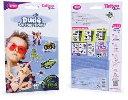 TYTOO Dude tetoválás matrica szett - 40 db / csomag (TY50271) - hasznos-holmik