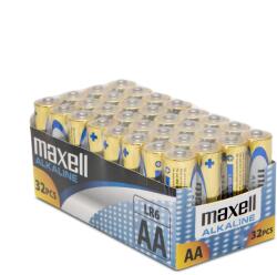 Maxell Ceruza elem, 1, 5V, AA, LR6, 32 db/csomag (18720S)
