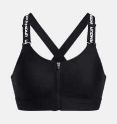 Under Armour Fitnesz melltartó - Under Armour Infinity High Zip 2.0 fekete