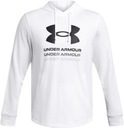 Under Armour Férfi páncél alatti rivális Terry grafikus kapucni L fehér