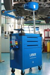  Statie mobila pentru service ulei - capacitate 70 litri, Laser 9127 (LS-9127)
