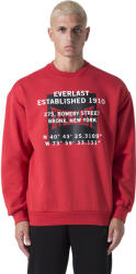 Everlast Férfi Streetwear Crewneck pulóver 2XL vörös