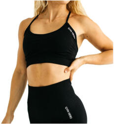 GYM HERO Női sportmelltartó, GymHero California Cute Bra, fekete S (B-C) fekete