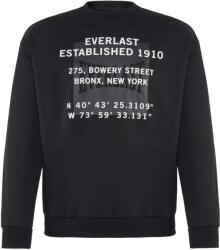 Everlast Férfi Streetwear Crewneck pulóver M fekete