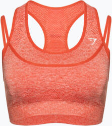 GYMSHARK Vital Rise Sport edzőmelltartó XS vörös