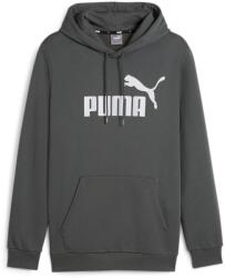 PUMA Essentials nagy logós kapucnis FL férfi pulóver M szürke