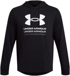 Under Armour Férfi páncél alatti rivális Terry grafikus kapucni XL fekete