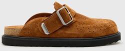 AllSaints papucs velúrból Randal Mule barna, M003FC - barna Férfi 42 - answear - 83 990 Ft