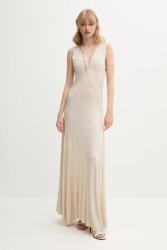 Blugirl Blumarine ruha bézs, maxi, harang alakú, RA5109. MA52I - bézs XS