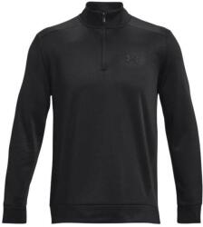 Under Armour Armour Armour Fleece 1/4 Zip férfi edzőpulóver 2XL fekete