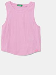 Benetton gyerek pamut felső rózsaszín, 31H3CH01F - rózsaszín 160 - answear - 5 290 Ft