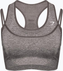 GYMSHARK Vital Rise Sport edzőmelltartó S szürke
