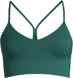 CASALL Seamless Graphical Rib Sports női edzőfelső M zöld