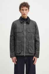 Barbour rövid kabát Barbour Re-Engineered Short Bedale Wax Jacket szürke, átmeneti, MWX2446 - szürke L