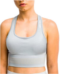 GYM HERO Női sportmelltartó, GymHero Stripes Bra, szürke M (D-E) szürke