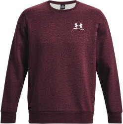 Under Armour Férfi pulóver - Under Armour Essential Fleece Crew XS barna|vörös
