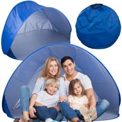 VG Nagyméretű Pop-Up 150 x 100 x 80 cm-es strandsátor, kék, VG (14516)