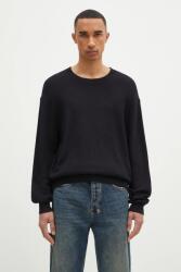 Paul Smith gyapjú pulóver férfi, sötétkék, M1R-247Z-P02587 - sötétkék XL