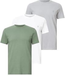 AllSaints pamut póló TONIC 3 db fehér, sima, M029JB - fehér S