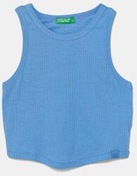 Benetton gyerek pamut felső 31H3CH01F - kék 160