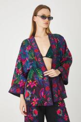 Medicine kimono fekete, mintás - fekete L