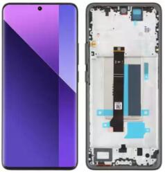 Xiaomi Redmi Note 13 Pro Plus 5G, LCD kijelző érintőplexivel és előlapkerettel, fekete (560002N16U00) (SERVICE PACK) (GYÁRI) (560002N16U00)