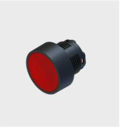 Comepi ECX Műanyag M22 nyomógomb, piros, IP65 (ECX4101) (ECX4101)