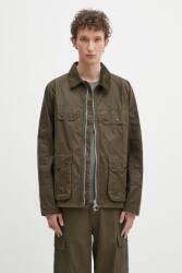 Barbour rövid kabát Barbour Re-Engineered Short Bedale Wax Jacket zöld, átmeneti, MWX2446 - zöld L