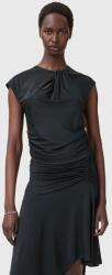AllSaints felső ANNALIE fekete, sima, W191JC - fekete XS