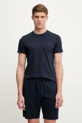 Emporio Armani Underwear pamut póló sötétkék, sima, EM000377 AF14210 - sötétkék S