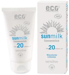 eco cosmetics naptej SPF 20 érzékeny bőrre BIO 75 ml
