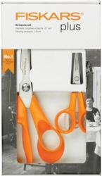 Fiskars Olló készlet, FISKARS "Classic", narancssárga, 2db/bliszt (1003031) - mystock