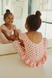 Konges Sløjd gyerek ruha MOUSSE TUTU DRESS rózsaszín, mini, testhezálló, KS103246 - rózsaszín 86