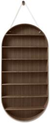 Ferm Living fali polc Oval Dorm barna - barna Univerzális méret