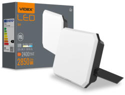 Videx LED reflektor 30W 2850lm 5000K Hidegfekete Tejes Videx burával (VIDNAS0170A)